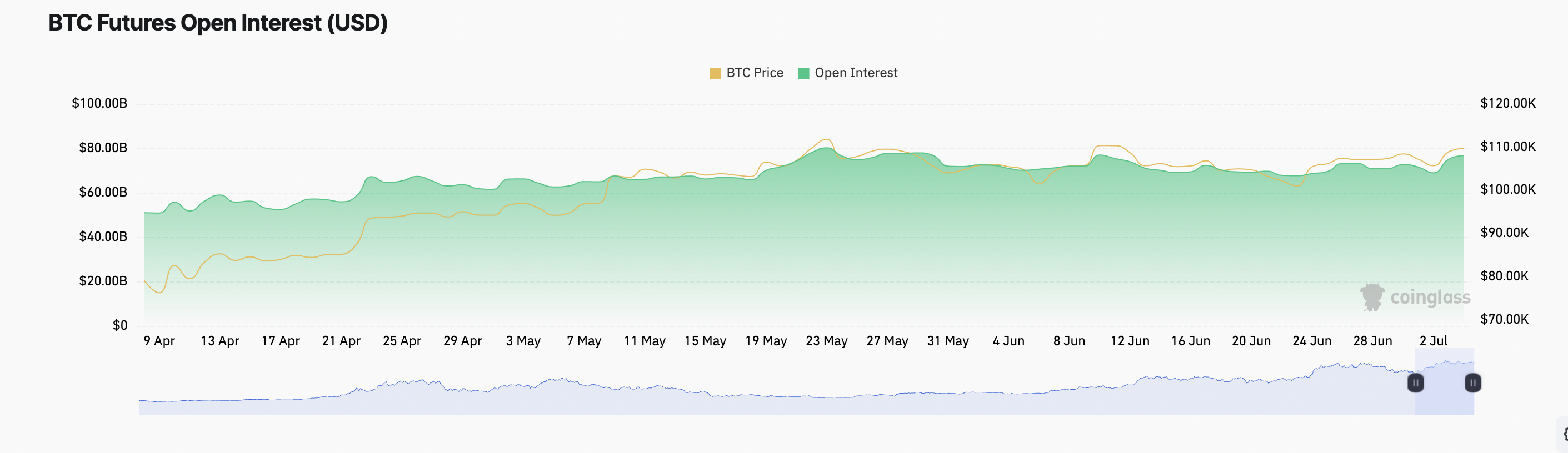 BTC Futures Open Interest.